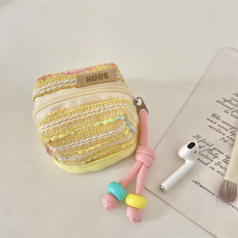 Charming Knitted Style Earphone Cover by Hueslife – Protect Your Earphones in Colorful Style