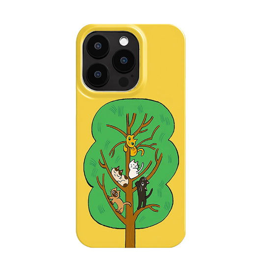 The cats are in the trees Phone Case