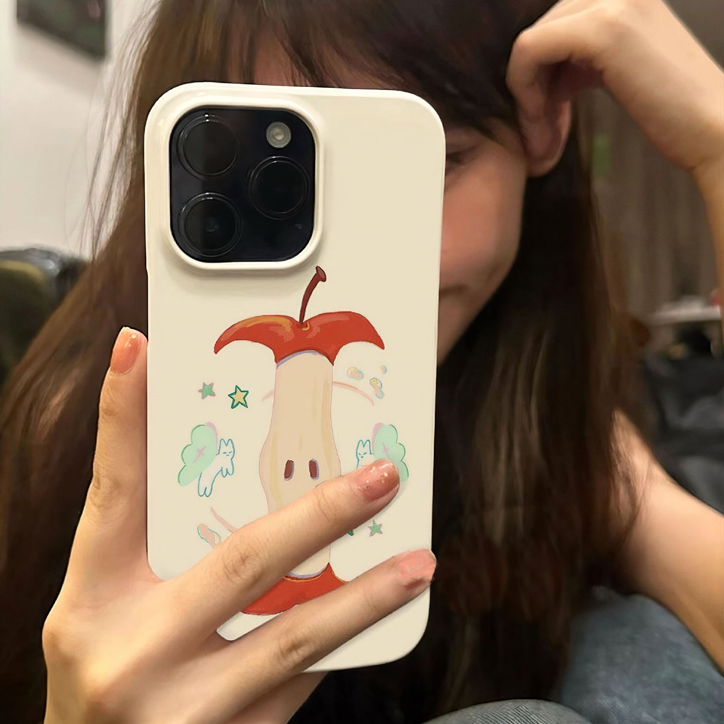 An eaten apple Phone Case