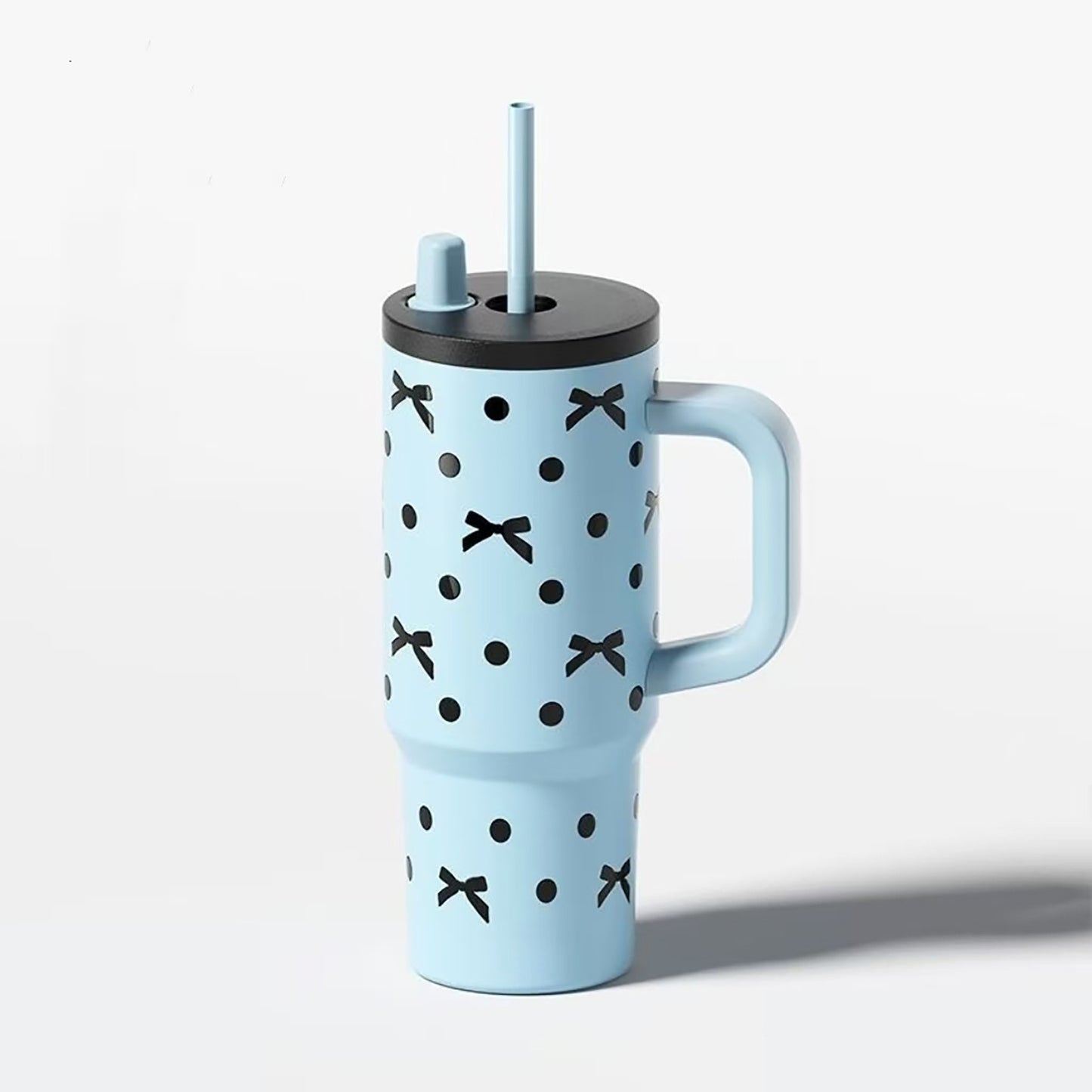 Thermos Vacuum travel Mug with Straw 710ml